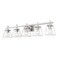 Z-Lite Lauren Vanity, 5-Light, 39 In.W x 6.5 In.L x 8.5 In.H, Brushed Nickel/Clear 819-5V-BN - alternate 8